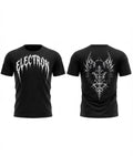 Black Bolt Fallen Angel Wings slim fit T-shirt