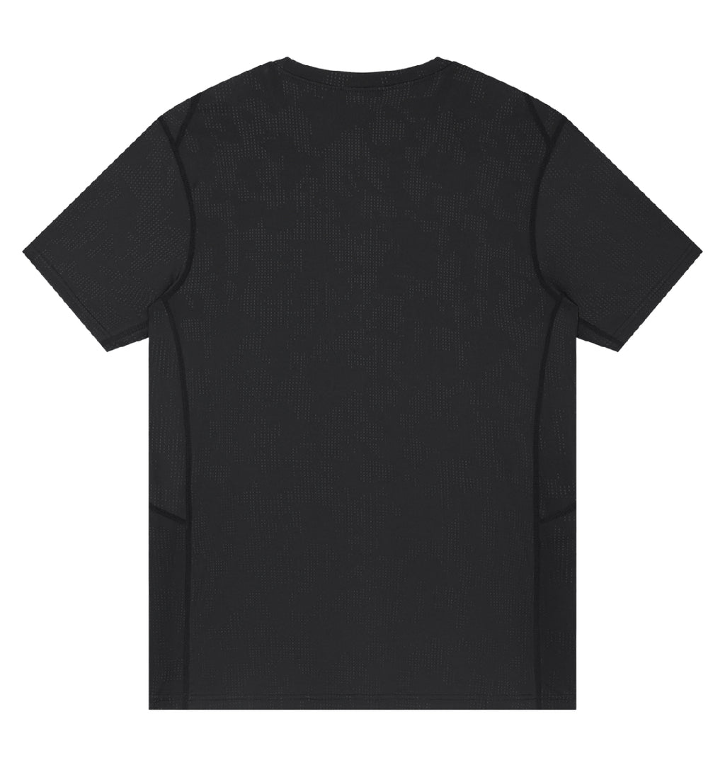 Black Bolt Slim Fit Performance Short Sleeve