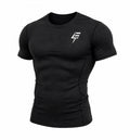 Black Bolt Slim Fit Performance Short Sleeve
